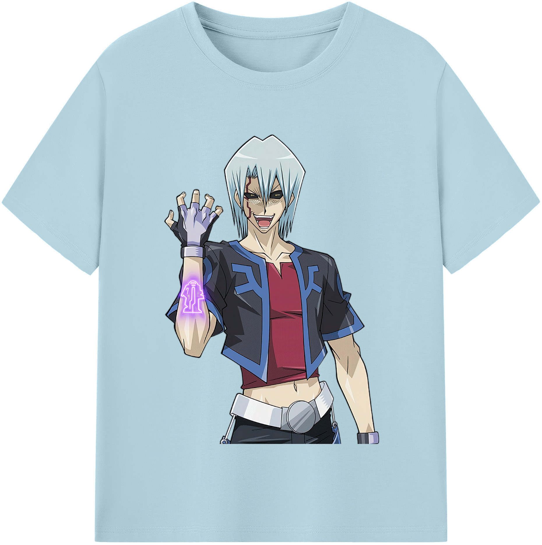 （画像用） 遊☆戯☆王 Yu-Gi-Oh! 綿100％半袖Tシャツ（フロントプリント）